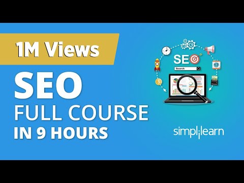 SEO Tutorial For Beginners | SEO Full Course | Search Engine Optimization Tutorial | Simplilearn