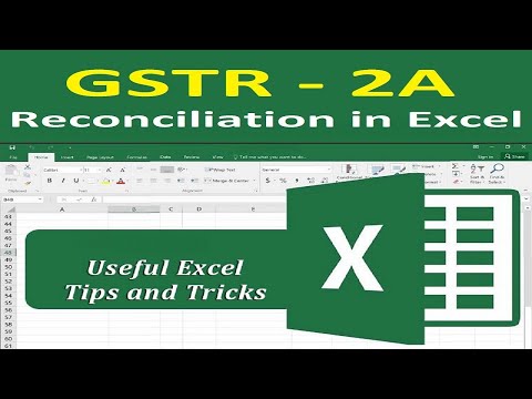 GSTR 2A Reconciliation in Excel | Excel Tips and Tricks