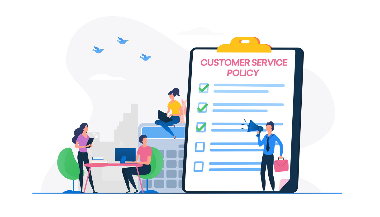 Blog cover for customer service policy