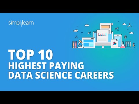 Top 10 Highest Paying Data Science Careers In 2020 | Data Science Jobs | Data Science | Simplilearn