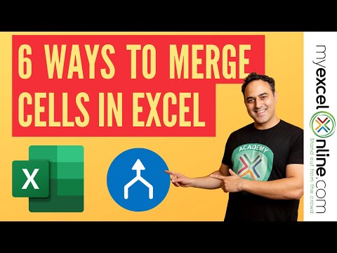 How to Merge Cells in Excel