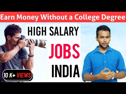 Highest Paying Jobs Without a Degree 2020 in TAMIL| Career Guidance In தமிழ்