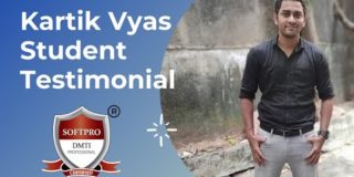 Online Digital Marketing Courses In India-Kartik Vyas-Student Testimonial-DMTI Softpro-April 20,2021