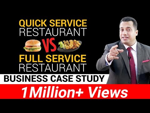 Quick Service Restaurant vs Full Service Restaurant | Business Case Study | Dr Vivek Bindra