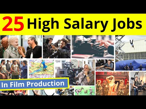 25 Highest Paying Film Industry Jobs || High Salary Jobs After 12th In India