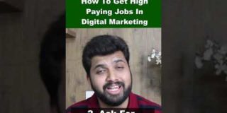 5 Ways To Get High Paying Jobs In Digital Marketing | Digital Marketing Jobs #Shorts