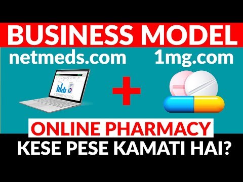 E Pharmacy Business Model | Netmeds 1mg Business Model | Case Study | Hindi