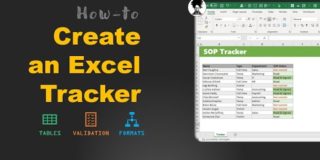 How to create an elegant, fun & useful tracker with Excel