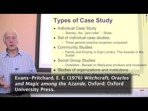 Types of Case Study Part 1 of 3 on Case Studies