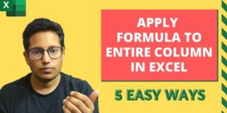 Apply Formula to an Entire Column in Excel (5 Easy Ways)