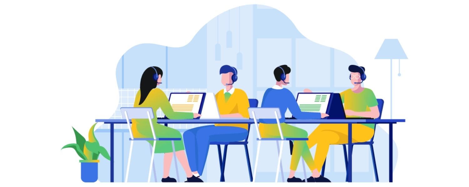 7 Causes of Call Center Stress (And How to Fix - purshoLOGY Blog cover for call center stress