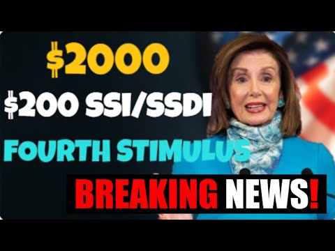 YES PASSED! 4th Stimulus Package & $2400 SSI/SSDI News July 5th