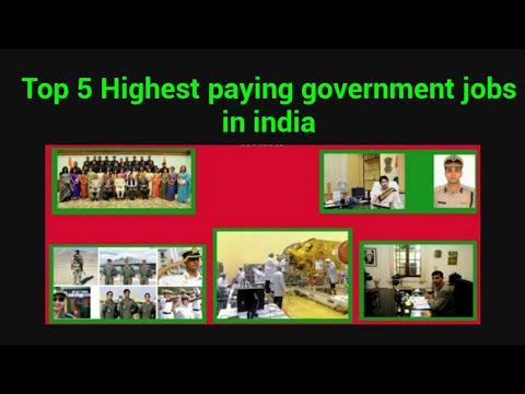 Top 5 Highest paying government jobs in india | Career Guidance | All India Government Jobs