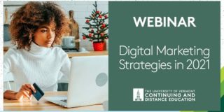 Digital Marketing Strategies in 2021 UVM Webinar