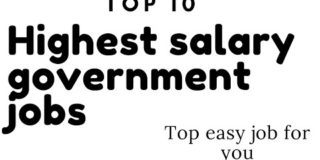 top 10 highest salary government jobs easy earn jobs for you