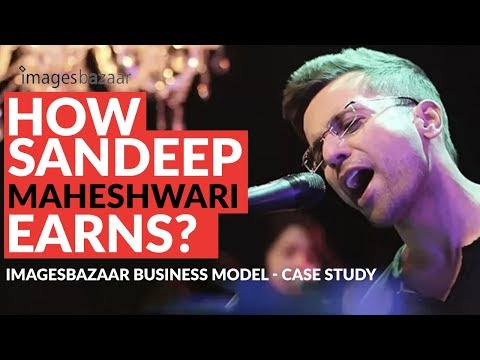 ImagesBazaar Business Model | Case Study | How Sandeep Maheshwari Earns | Annual Revenue | Hindi