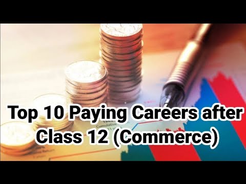 Top 10 Paying Careers after class 12th Commerce