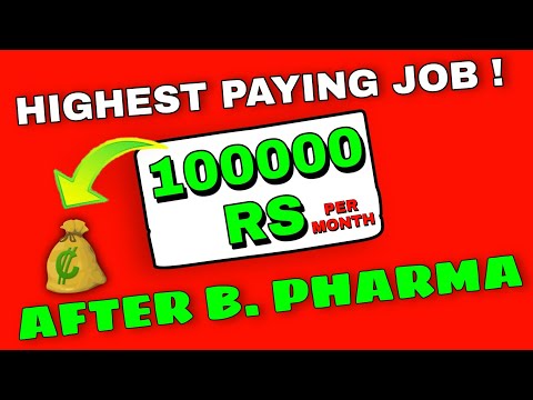 Best Career Options After B Pharm 2021 | Pharmacy Fame And @Pharmacy wala