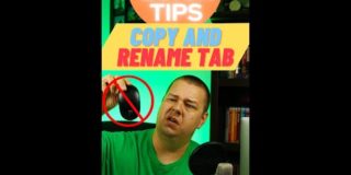 Excel Quick Tips – How to Copy and Rename a Tab With Shortcuts #excel #exceltips #analytics #nomouse