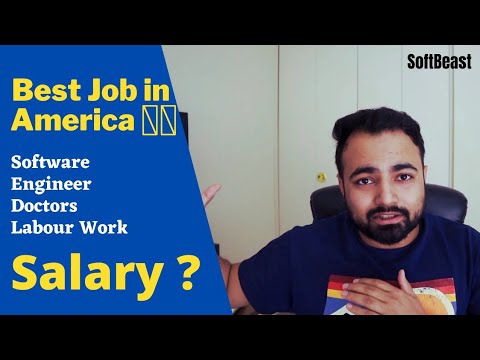 Best Job in America/USA || Salary ~ Job Satisfaction ~ Vacancy || SoftBeast