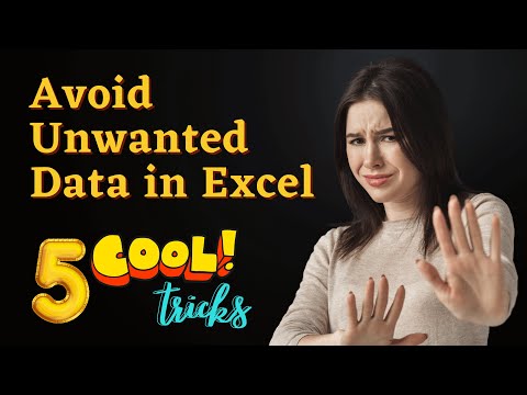 5 Cool Tips and Tricks of Data Validation in Excel | Vivekananda Sinha | Video 132