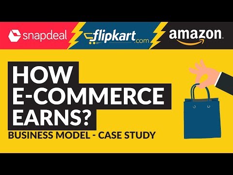 Ecommerce Business Model | Case Study | How Ecommerce in India earns | Hindi