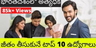 Top 10 Highest Paying Jobs in India  || Telugu