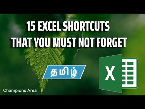 Important Excel Shortcuts keys you should not forget | Excel Shortcuts 2020