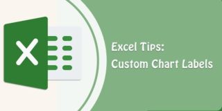 Excel Tips – How to show custom data labels in charts