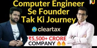 Computer Engineer se Cleartax Ke Founder Tak Ki Journey #FoundersUnfiltered (YCombinator Backed) 1/2