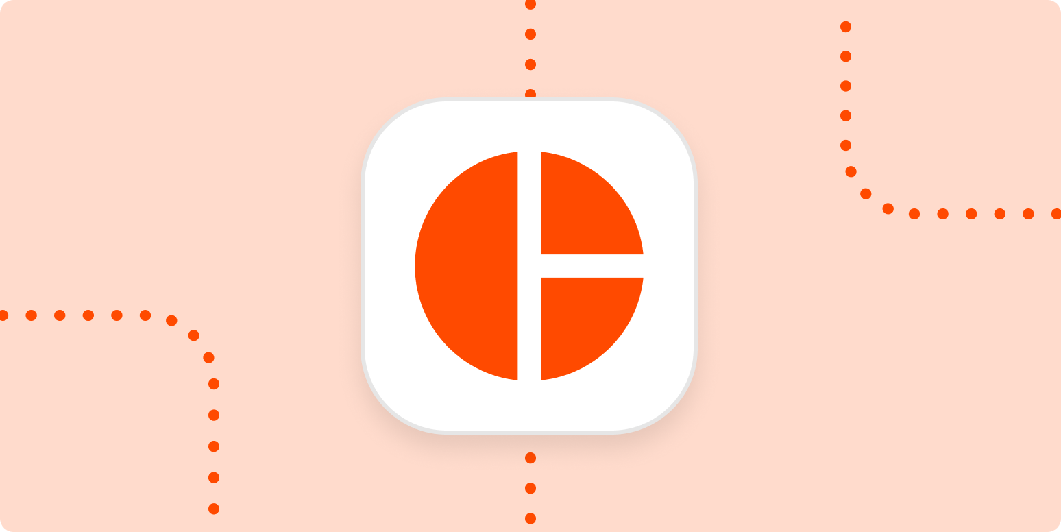 A pie graph icon
