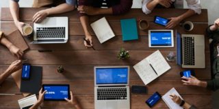 hybrid work model