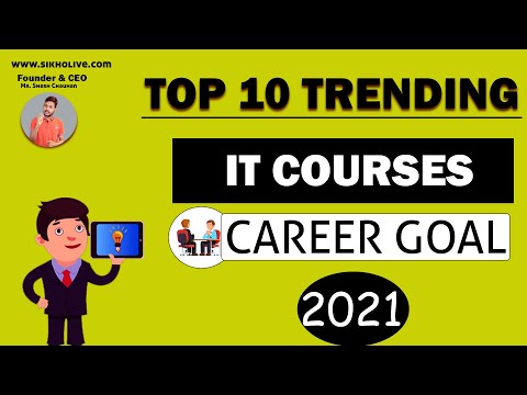 IT Career Goal 2021| TOP 10 TRENDING IT COURSES || highest paying jobs in IT sector HINDI