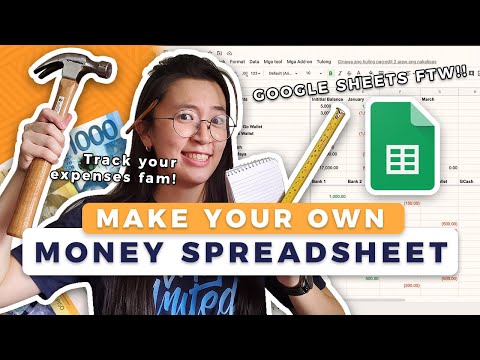 How to track your expenses in Google Sheets 2020 | Money Management Guide for Beginners and Students