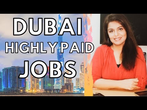 DUBAI HIGHLY PAID JOBS|| Dubai Top Jobs||HIGHEST PAYING JOBS IN DUBAI || ERUM ZEESHAN | urduhindi