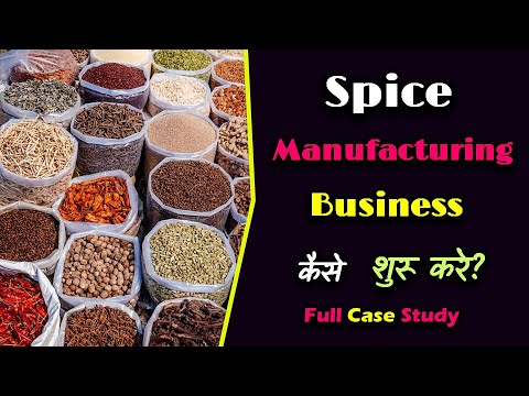 How to Start a Spice Manufacturing Business With Full Case Study Hindi Quick Support