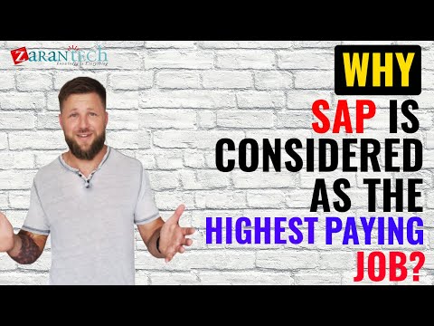 Why SAP Is Considered As The Highest Paying Job | ZaranTech