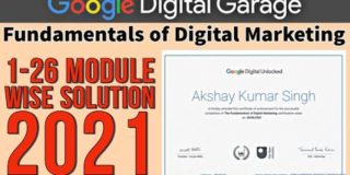 Google Digital Marketing Answers of all Modules 1-26 | Google Digital Garage Answers | Google Course