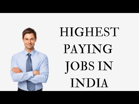 Top Highest Paying Jobs in India | findjobsolutions