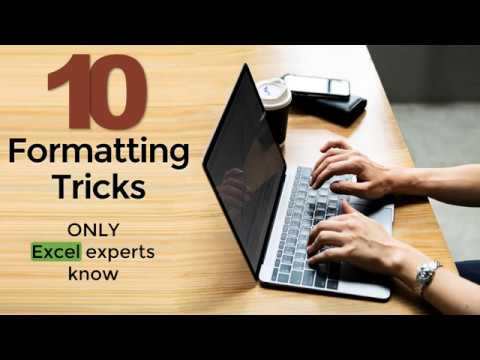 10 Excel formatting tricks *ONLY* experts know