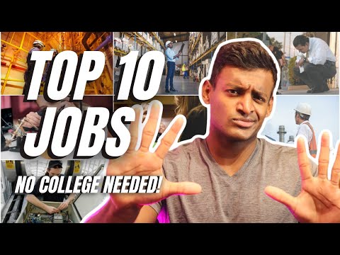 10 Highest Paying Jobs You Can Learn No College Degree Needed