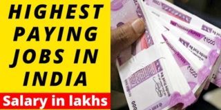 Highest Paying Jobs In India | Best Jobs In India With High Salary | Top 10 Jobs In India 2020