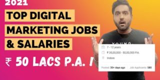 7 Top Digital Marketing Jobs & Salary in 2021 – Skills Required – India – 2021