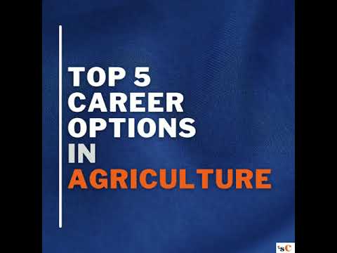 👉Highest Paying Career Options in AGRICULTURE✨✨ jobs job career 2021jobs