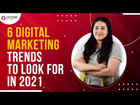 6 Digital Marketing Trends To Look For In 2021 | Digital Marketing Trends