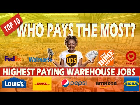 Highest Paying Warehouse Jobs Top 10 Paying Warehouse Companies For Entry Level