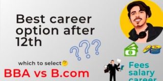 Best career after 12th commerce | BBA vs B.COM |  Higest paying career option & jobs | #shorts