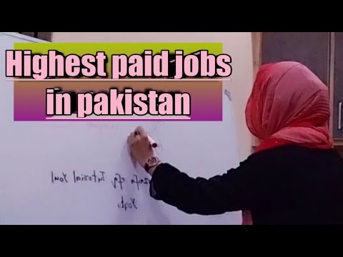 Highest paid jobs in pakistan|| Government jobs after intermediate BSMasters