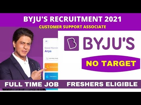 Work From Home Jobs | BYJU’S Pre Sales Associate Job | Jobs For Graduates | Latest Jobs For Freshers