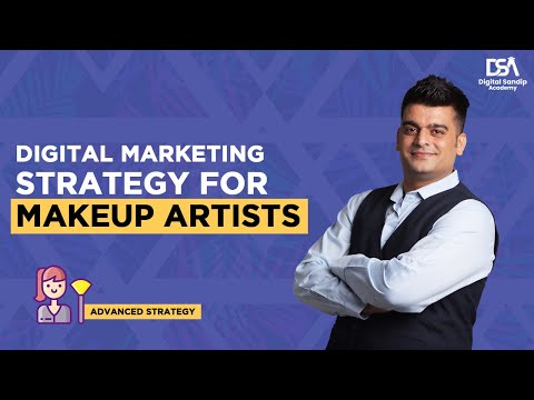 Digital Marketing Strategy For MAKEUP ARTIST | 2021 | In Hindi